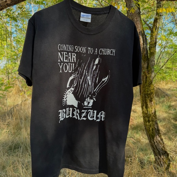 Vintage Burzum “Coming to a Church Near You” Tee - Picture 1 of 2